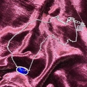 Blue Kendra Scott Necklace